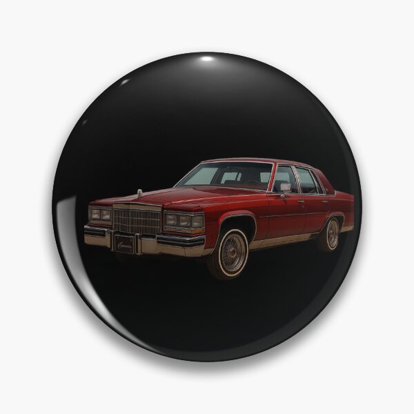 Item preview, 1983 Cadillac Sedan DeVille Lowrider – Candy Red designed and sold by Tatko Designs.