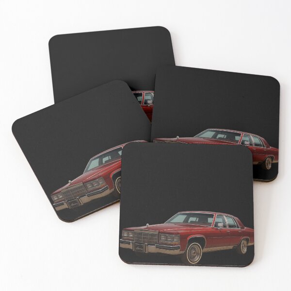 Item preview, 1983 Cadillac Sedan DeVille Lowrider – Candy Red designed and sold by Tatko Designs.