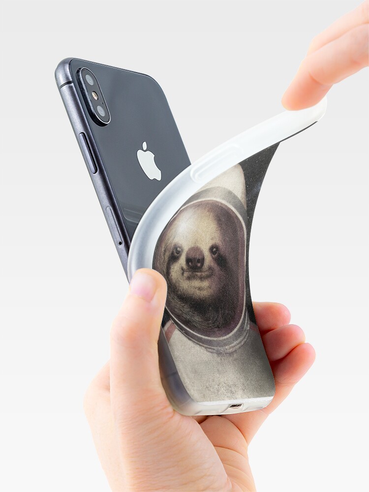 Alternate view of Space Sloth iPhone Case & Cover