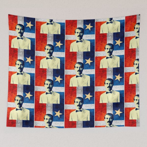 Item preview, Pedro Albizu el maestro and Lares flag Puerto Rico designed and sold by erozzz.