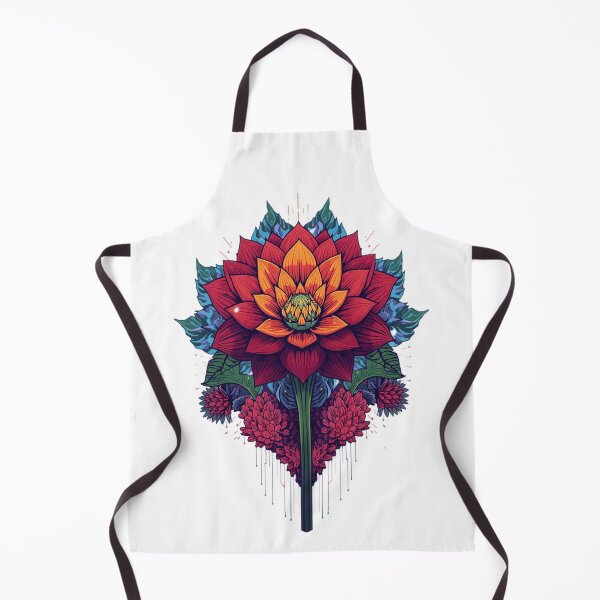 Item preview, Neon Hydrangea Fusion – Cyberpunk Floral Design with Fluorescent Glow designed and sold by Naturalite19.