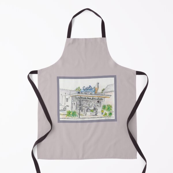 Item preview, Carl's Frozen Custard - watercolor and pen designed and sold by Annie Mason Art.