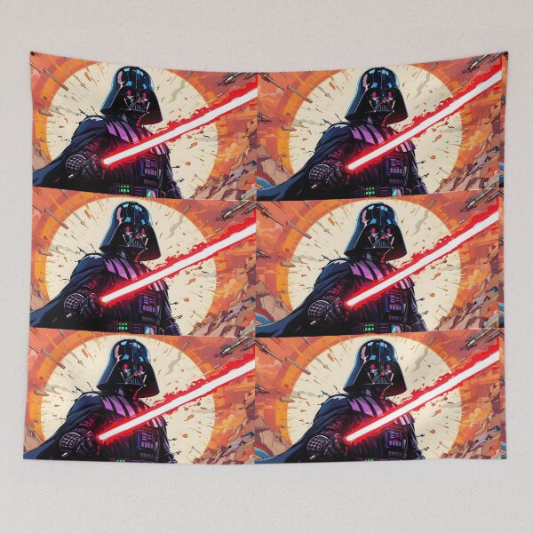 Item preview, The Dark Side Darth Vader Lightsaber Art designed and sold by ART ATTACK ZONE.