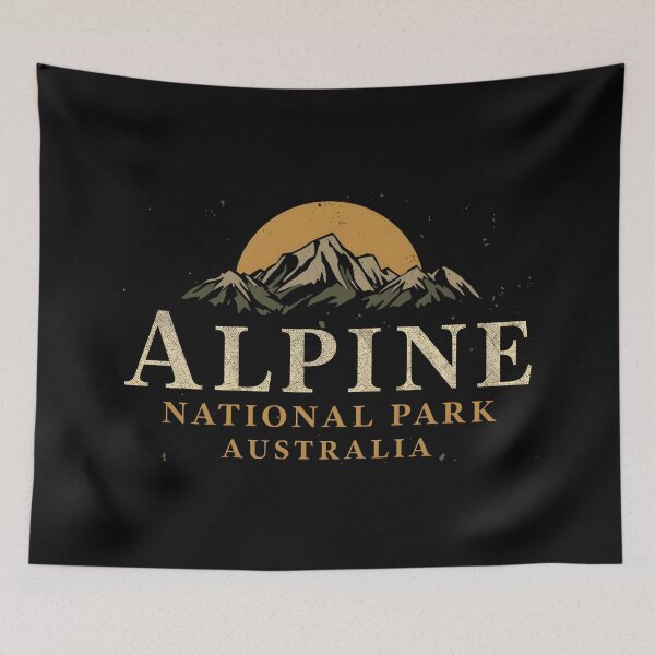Item preview, Alpine National Park - Australia designed and sold by GoodOldVintage.