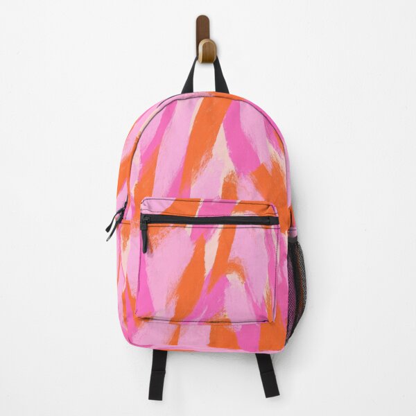 Item preview, Abstract, Pink and Orange, Feathered Paint Brush Effect designed and sold by OneThreeSix.