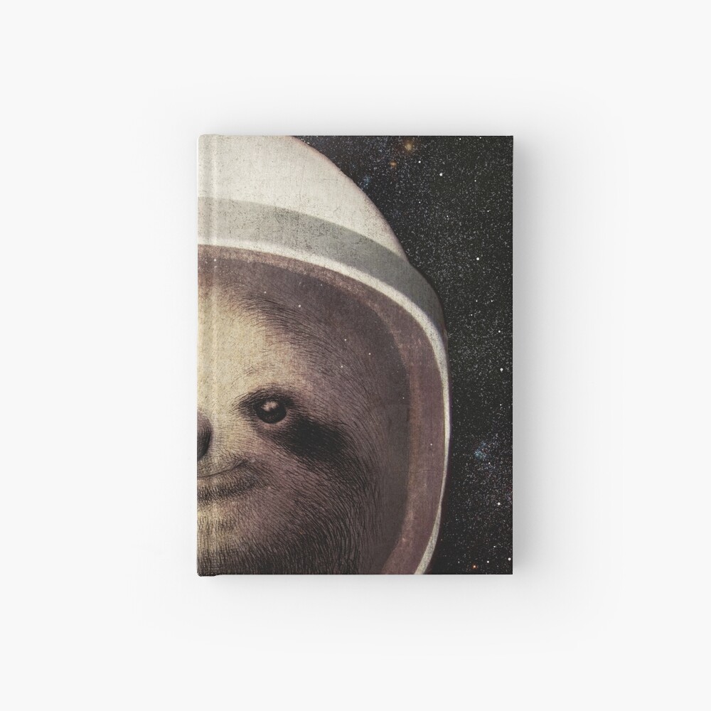 Space Sloth Hardcover Journal