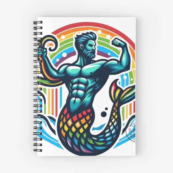 Item preview, Merman Me Watermark Logo designed and sold by SaltySpraySurf.