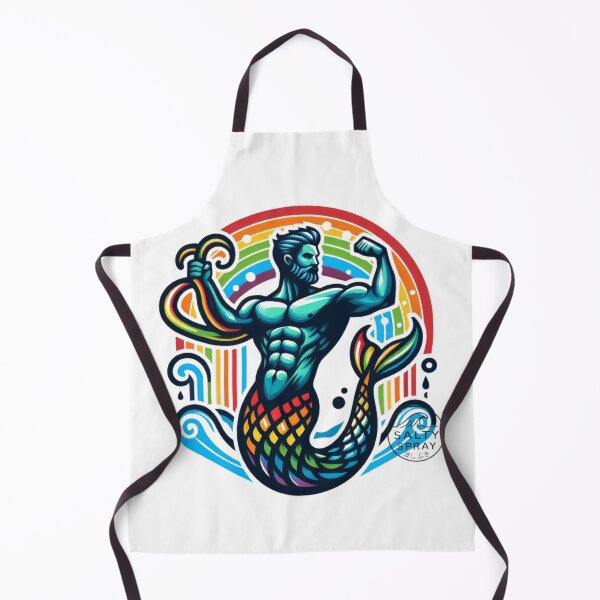 Item preview, Merman Me Watermark Logo designed and sold by SaltySpraySurf.