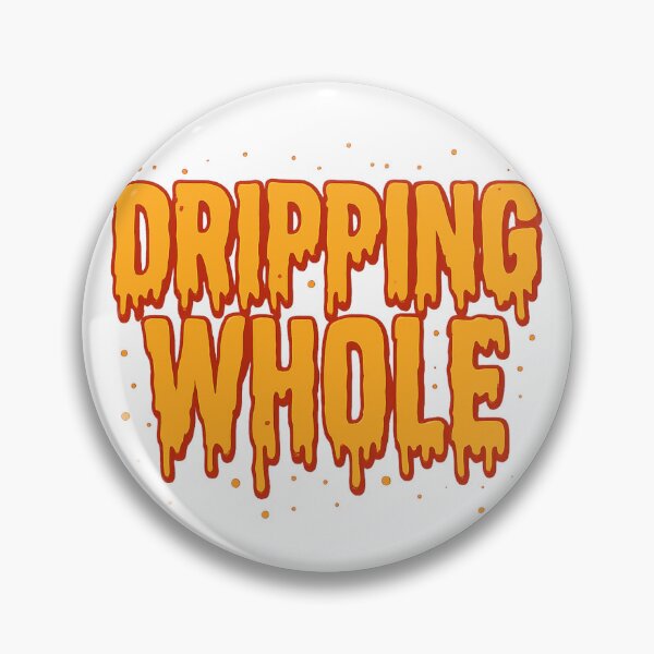 Item preview, Dripping Whole | Bold Melting Text Typography Design designed and sold by Lunaria Arts.