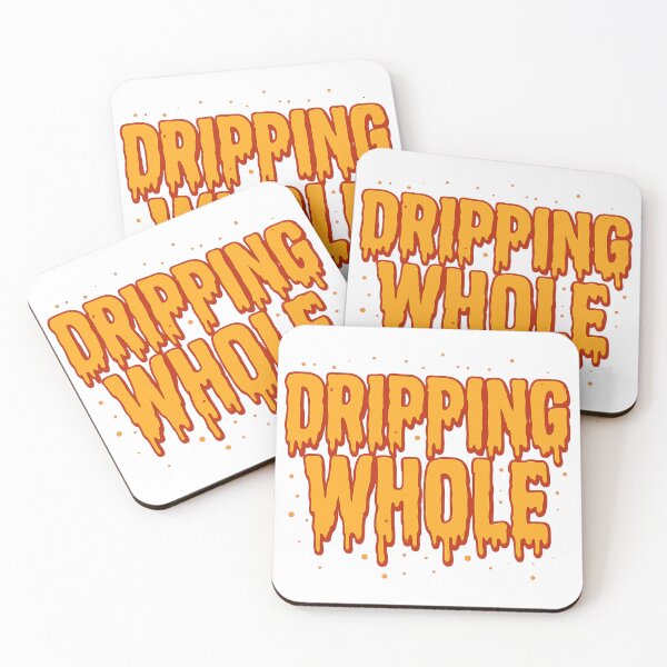 Item preview, Dripping Whole | Bold Melting Text Typography Design designed and sold by Lunaria Arts.
