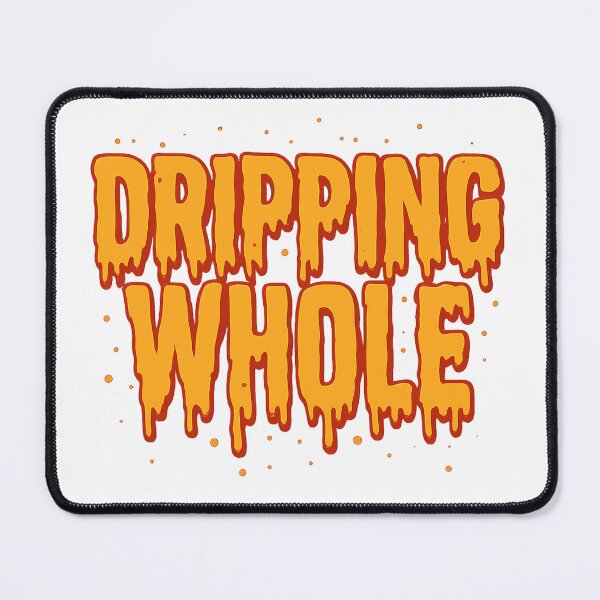 Item preview, Dripping Whole | Bold Melting Text Typography Design designed and sold by Lunaria Arts.