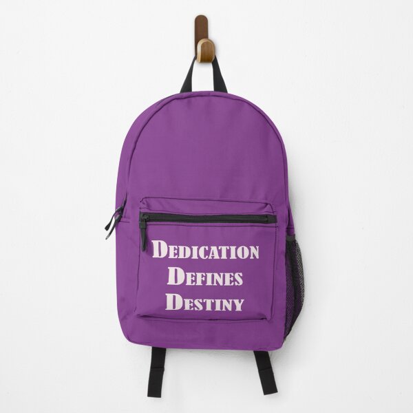 Item preview, Dedication Defines Destiny – Motivational Quote Design designed and sold by ArtNestVerse.