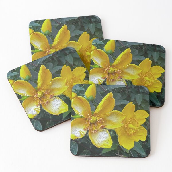 Item preview, „Gelbe Blumen im Garten – Entspannte Natur“ : „Yellow Flowers in the Garden – Relaxing Nature“ designed and sold by Yaroplanner.