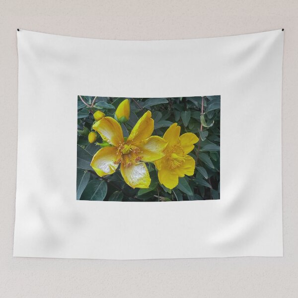 Item preview, „Gelbe Blumen im Garten – Entspannte Natur“ : „Yellow Flowers in the Garden – Relaxing Nature“ designed and sold by Yaroplanner.