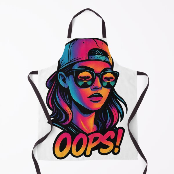 Item preview, OOPS! Neon Pop Girl Sunglasses Blast | VLF designed and sold by VitalLifeForce.