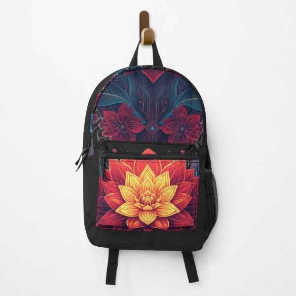 Item preview, Cyberpunk Hydrangea Radiance – Neon Floral Illustration with Futuristic Glow designed and sold by Naturalite19.