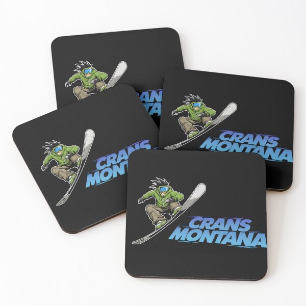 Item preview, Crans Montana Anime Snowboarder designed and sold by tokyojeff.