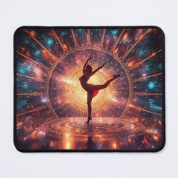 Item preview, Cosmic Ballerina, Dancing in the Universe, Spiritual Energy Art designed and sold by TheVelvetMirage.