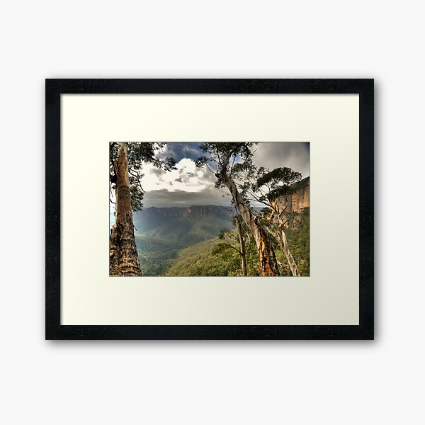 Govetts Leap # 2 Framed Art Print