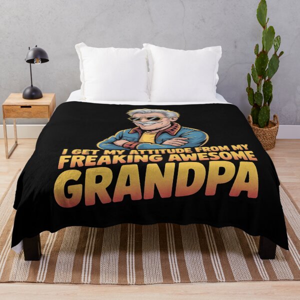 Item preview, I Get My Attitude from My Freaking Awesome Grandpa designed and sold by Naitsebas.