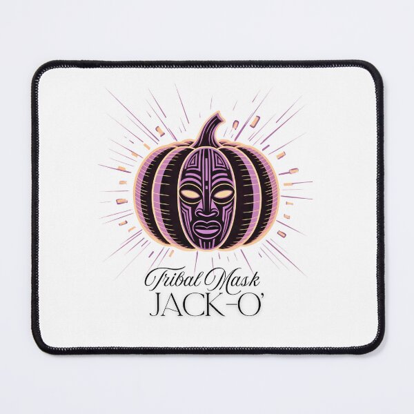 Item preview, Afro Pumpkin – Afrofuturist Tribal Mask Jack-o’-Lantern designed and sold by Zenka Design's.