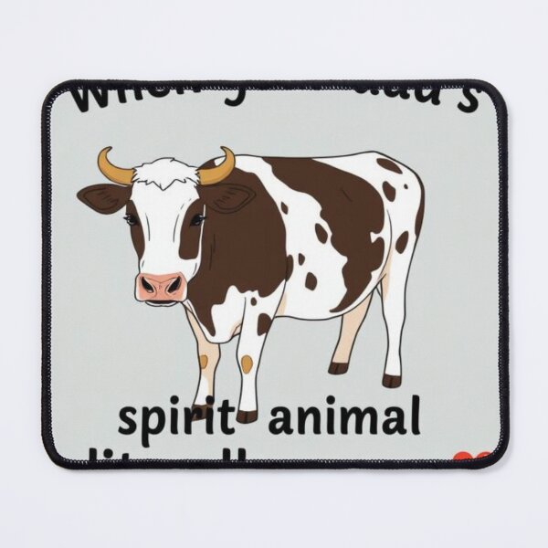 Item preview, When your dad’s spirit animal is literally a cow designed and sold by SSMC DREAM DESIGN.