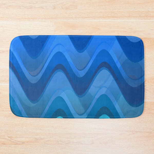 Item preview, Abstract Blue Waves designed and sold by NellCanvas.