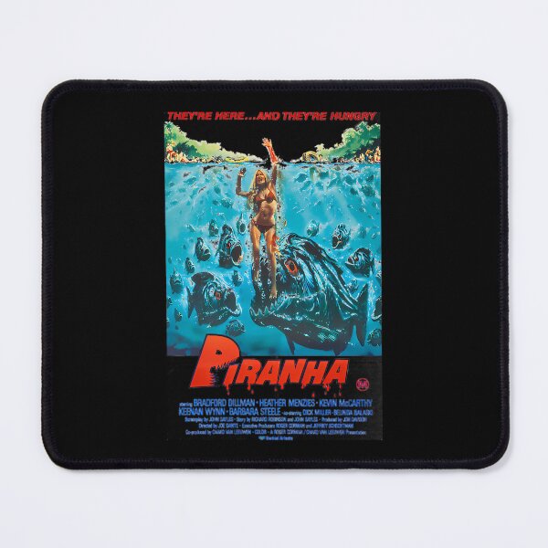 Item preview, They're Here And They're Hungry Piranha Staring Bradford Dillman Heather Kevin McCarthy Keenan Wynn Barbara Steele designed and sold by GeorgeDurham.