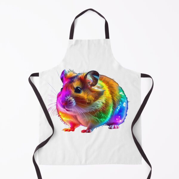 Item preview, Colorful Glowing Hamster Art designed and sold by GloriousArtSKD.