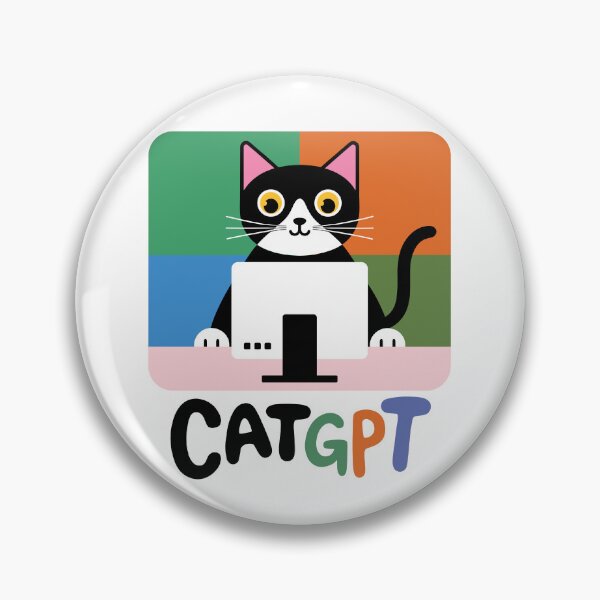 Item preview, Cat GPT. Version 2 designed and sold by ArthousePromos.