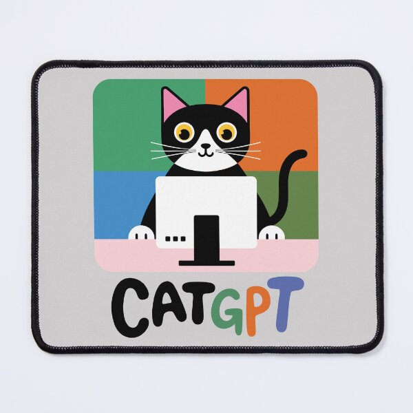 Item preview, Cat GPT. Version 2 designed and sold by ArthousePromos.