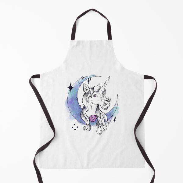 Item preview, Magical Moon Unicorn – Mystical Fantasy Illustration designed and sold by babybenz.