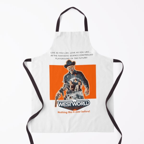 Item preview, Live As You Like Love As You Like In The Fantastic Science Controlled Playground Of The Future Westworld Nothing Like It Ever Before Orange designed and sold by GeorgeDurham.