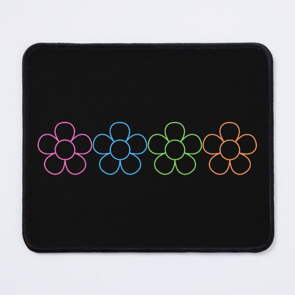 Item preview, Neon Retro Colorful Flowers designed and sold by 0606PM.