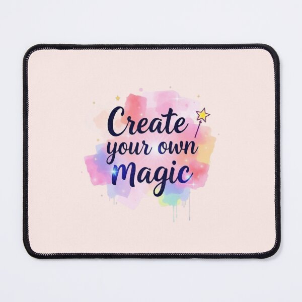 Item preview, Create Your Own Magic - Whimsical Watercolor Design designed and sold by NewAspect.