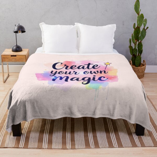 Item preview, Create Your Own Magic - Whimsical Watercolor Design designed and sold by NewAspect.
