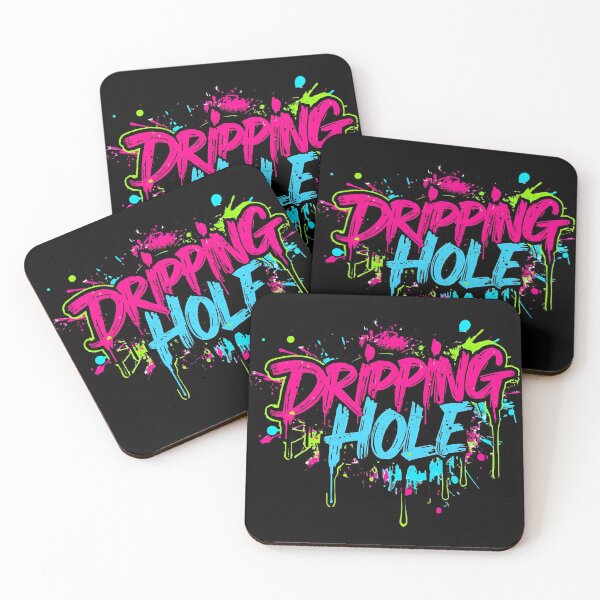 Item preview, Dripping Hole | Gradient Donut Drip Streetwear Design designed and sold by Lunaria Arts.
