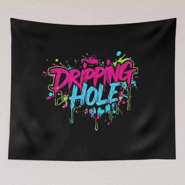 Item preview, Dripping Hole | Gradient Donut Drip Streetwear Design designed and sold by Lunaria Arts.