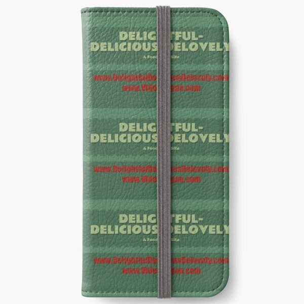 Delightful Delicious Delovely iPhone Wallet