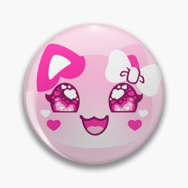 Item preview, Valentines Day Pink and Candy Hearts Meemeow Expressions Pattern designed and sold by ACenturyMage.