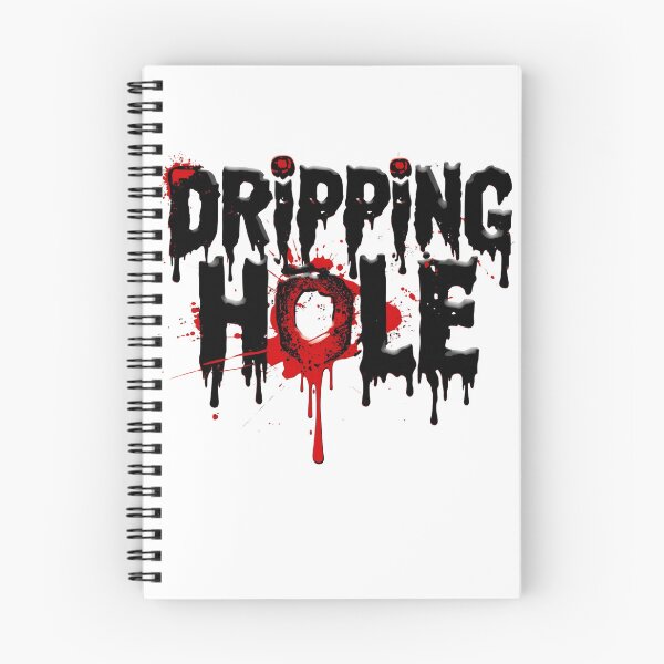 Item preview, Dripping Hole | Horror Drip Font Streetwear Graphic designed and sold by Lunaria Arts.