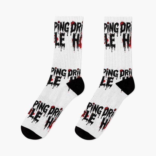 Item preview, Dripping Hole | Horror Drip Font Streetwear Graphic designed and sold by Lunaria Arts.