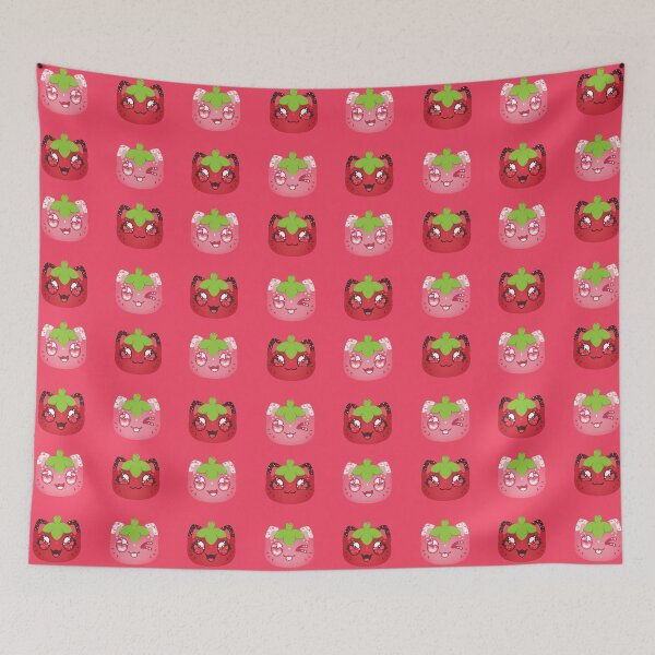 Item preview, Valentines Day Chocolate Covered Strawberries Meemeow Expressions Pattern designed and sold by ACenturyMage.
