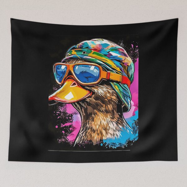 Item preview, Color Pop Mallard Streetart designed and sold by orfcetri34.