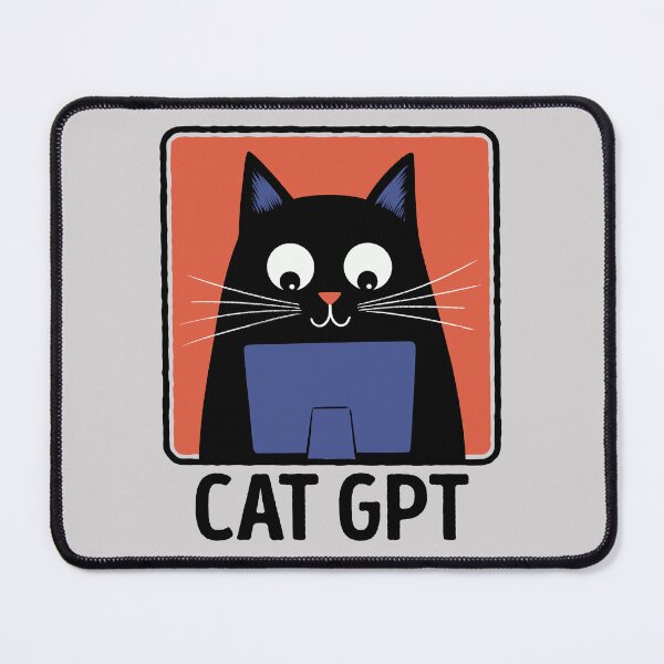 Item preview, Cat GPT. Version 3 designed and sold by ArthousePromos.