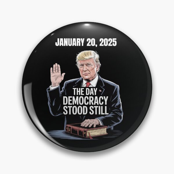 Item preview, January 20, 2025: The Day Democracy Stood Still designed and sold by Snark Town Tees.