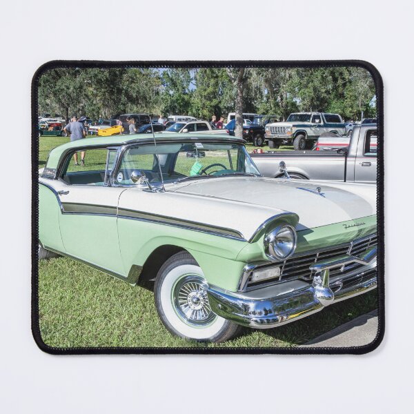 Item preview, 1957 Green & White Ford Fairlane Skyliner Convertible X127 designed and sold by RichFrancoCars.
