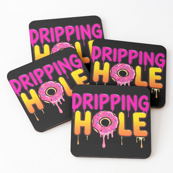 Item preview, Dripping Hole | Cute Cartoon Donut Drip Design designed and sold by Lunaria Arts.