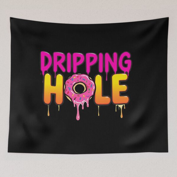 Item preview, Dripping Hole | Cute Cartoon Donut Drip Design designed and sold by Lunaria Arts.