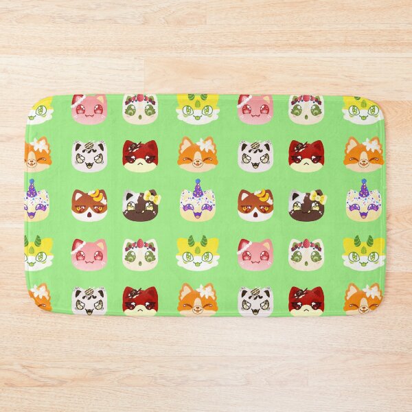 Item preview, Birthday Cake Meemeow Cat Pattern designed and sold by ACenturyMage.